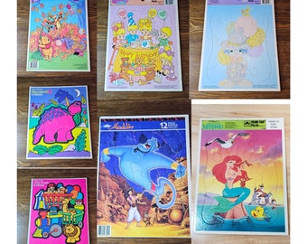 Vintage Frame Tray Puzzles