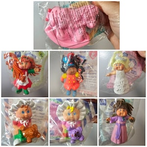 Vintage 90&#39;s McDonald&#39;s Happy Meal Cabbage Patch Kids Figurine Toys *Each Sold Separately*