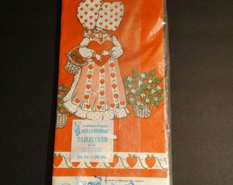 Vintage Holly Hobbie Tablecover