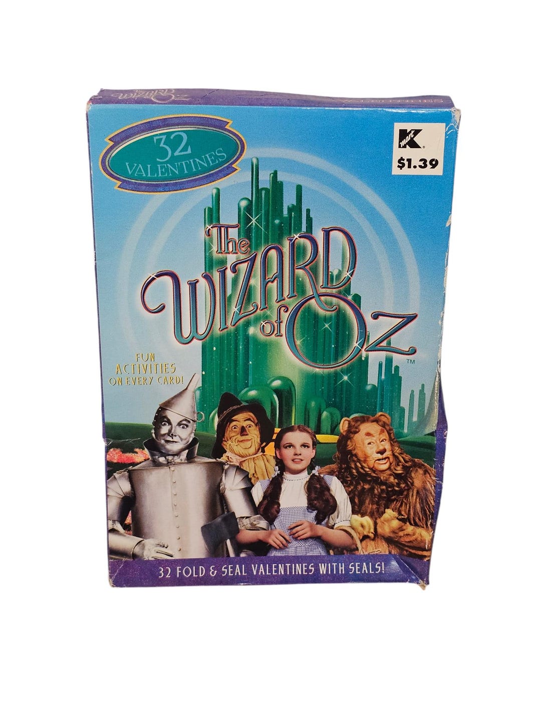 Vintage Y2K Kmart Wizard of Oz 32 Valentines Cards NIB - Etsy