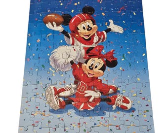 Vintage Puzzle, Walt Disney, Mickey Mouse, Gardening - Etsy