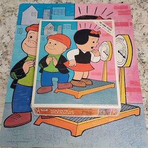 Vintage Whitman 1975 Nancy And Sluggo 100 Piece Jigsaw Puzzle