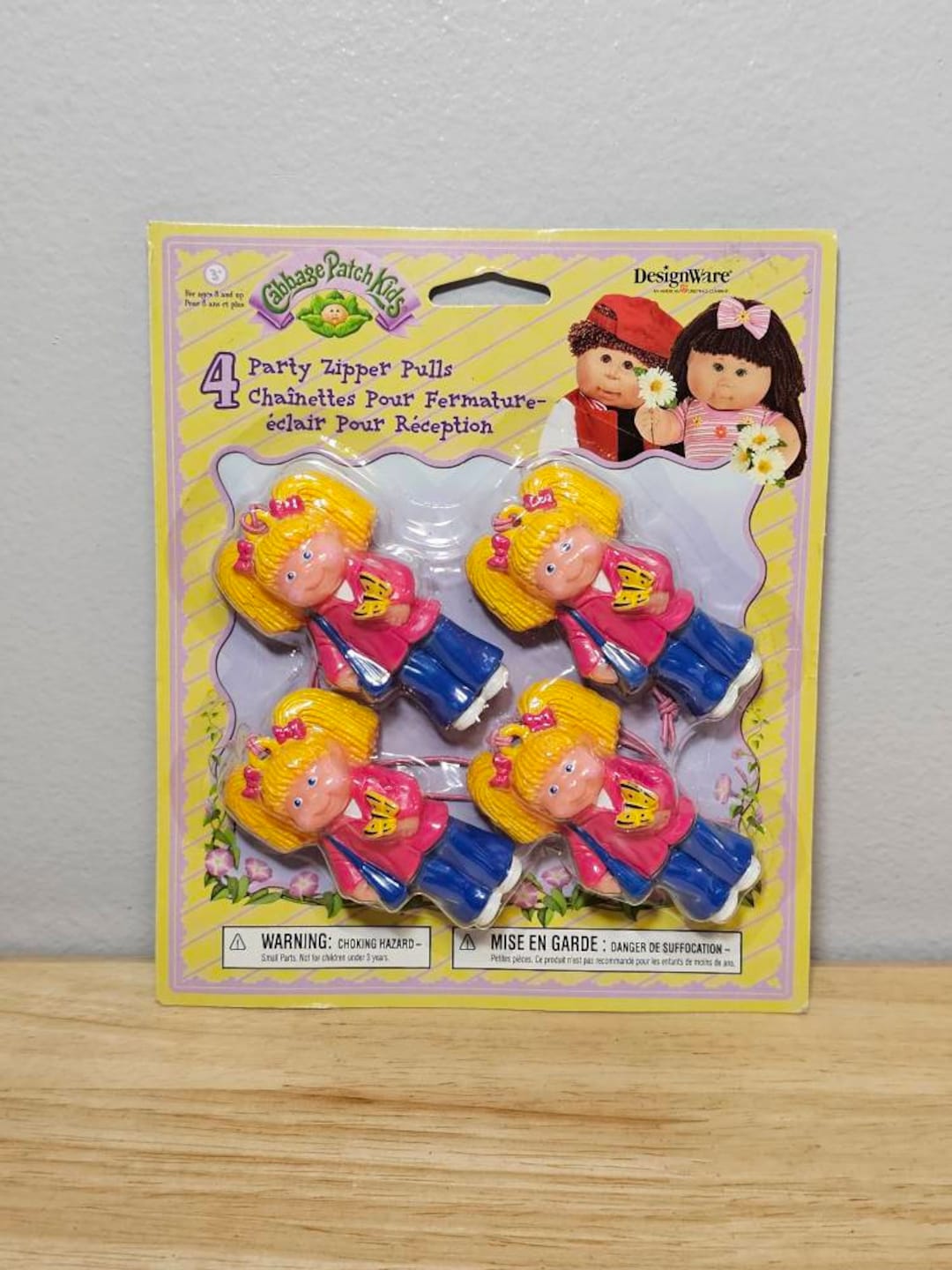 Cabbage Patch Kids Party Zipper Pulls 