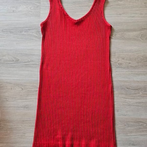 Vintage 80&#39;s Joni Blair Women&#39;s Medium Red Dress
