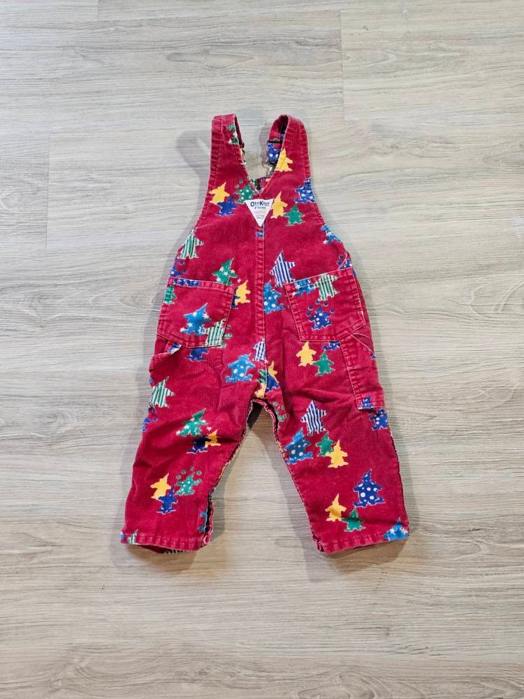 Vintage 80's Oshkosh B'gosh Vestbak Clown Corduroy Overalls