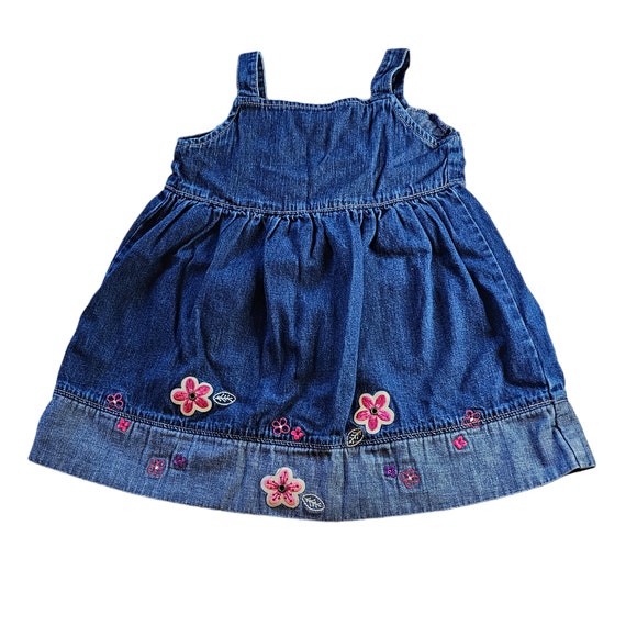 3t denim dress top