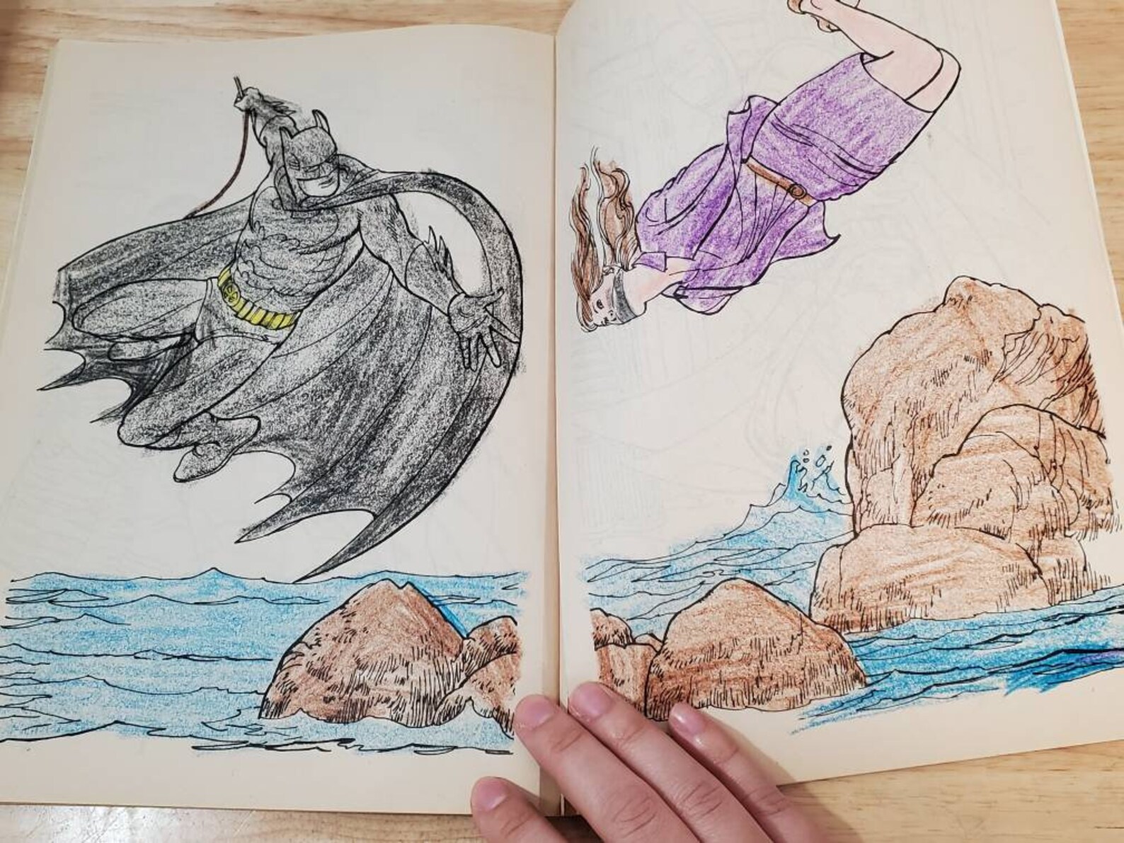 Vintage 1995 Batman Forever Coloring Book - Etsy