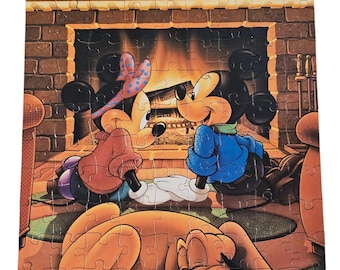 MICKEY MOUSE ★ ヴィンテージ　パズル　ウォルトディズニー Walt Disney Mickey Mouse Vintage Playskool Wood Board Puzzle 190-5