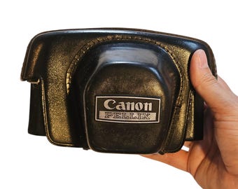 Vintage Canon Pellix Leather Camera Case