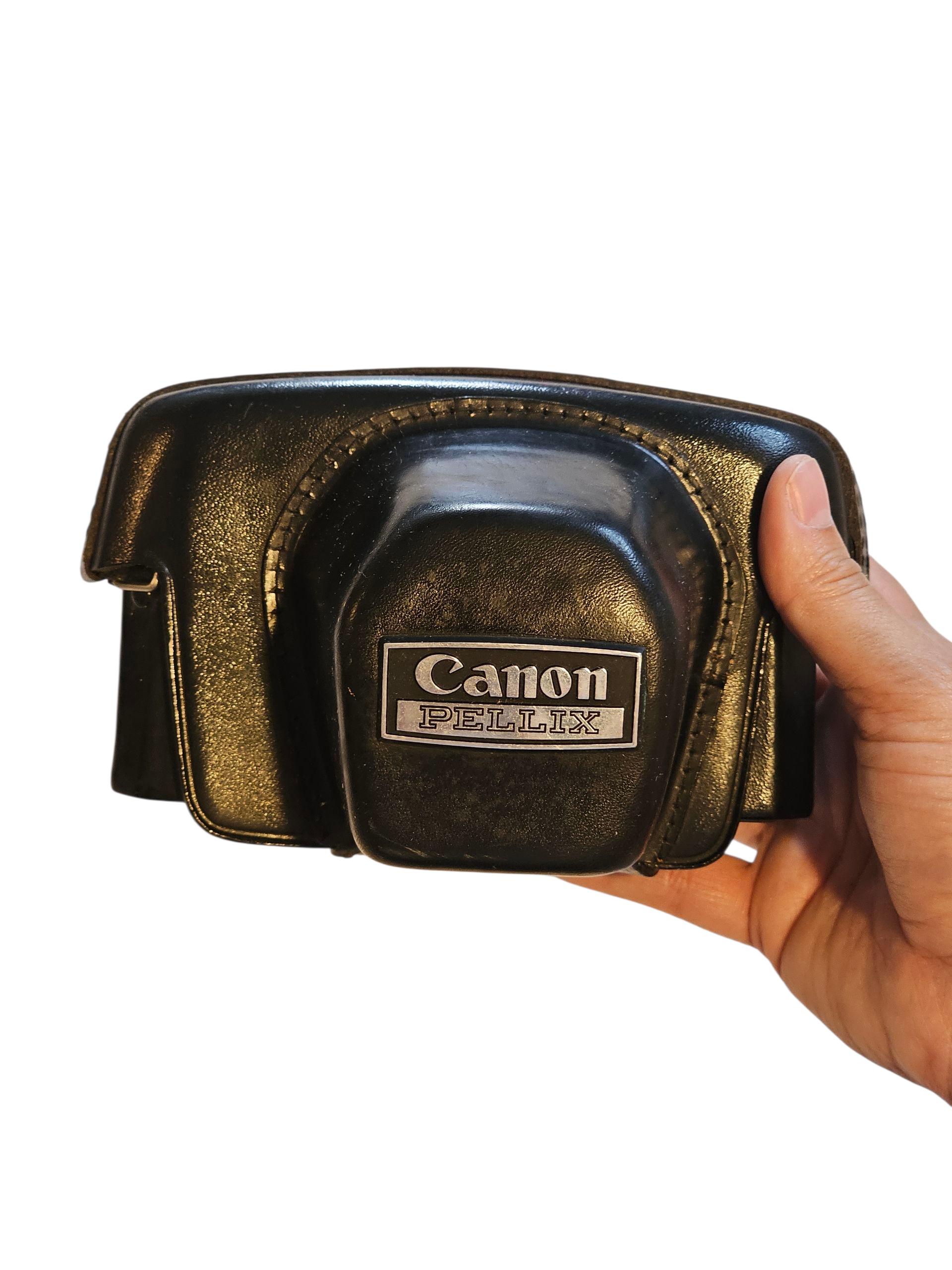 Vintage Canon Pellix Leather Camera Case