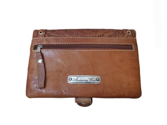 Vintage American West Leather Purse - image 2