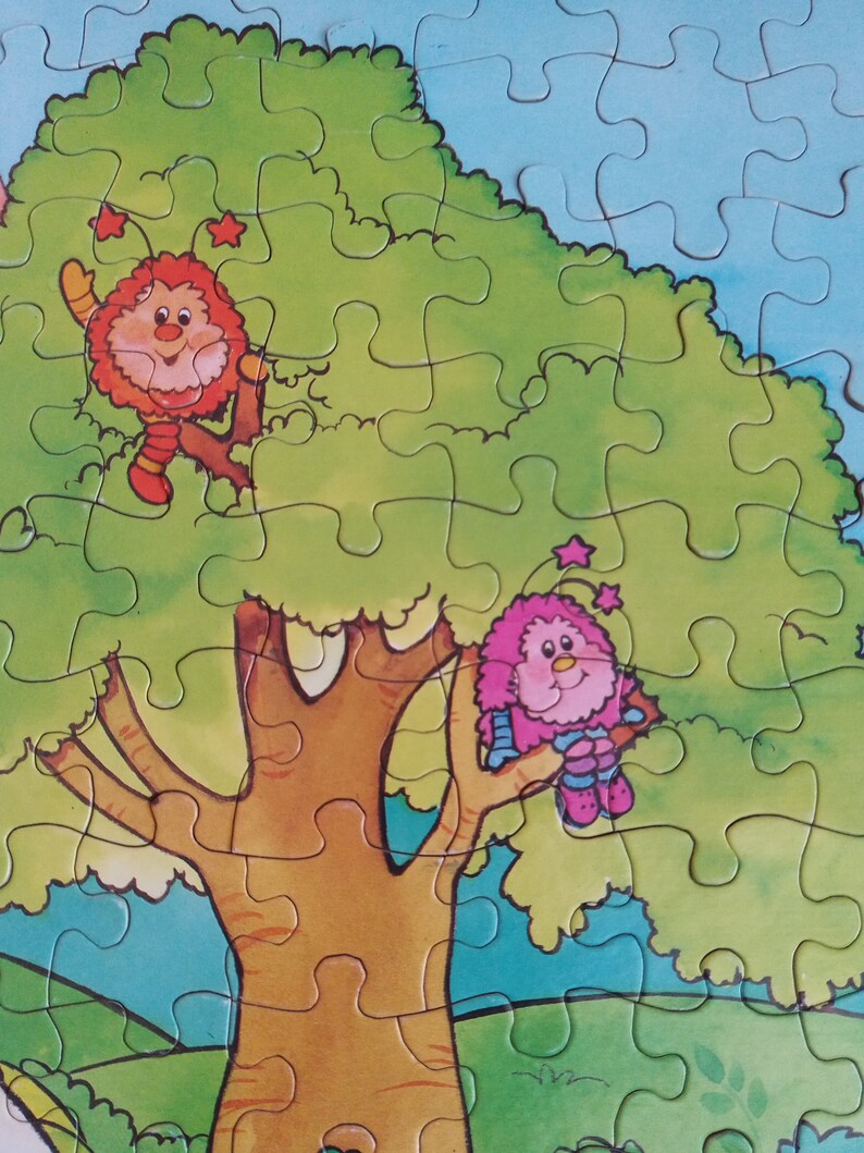 1983 Golden Rainbow Brite Jigsaw Puzzle