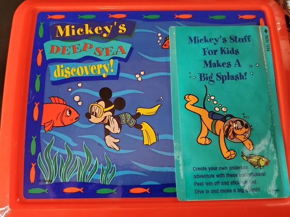 Vintage Mickey's Deep Sea Discovery Lunchbox & Th… - image 3