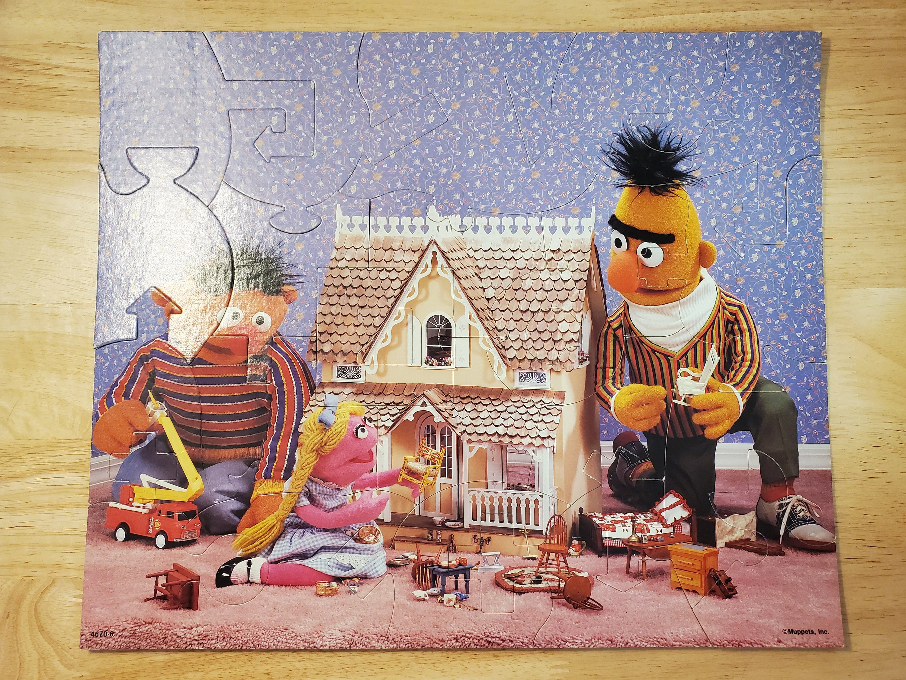 デットストック品 セサミストリート 35ピース パズル 1985 17x22 デットストック品 セサミストリート 35ピース パズル 1985 17x22