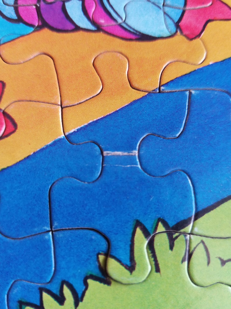 1983 Golden Rainbow Brite Jigsaw Puzzle