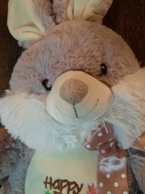 Vintage Dan Dee Happy Easter Bunny Rabbit Plush - Etsy