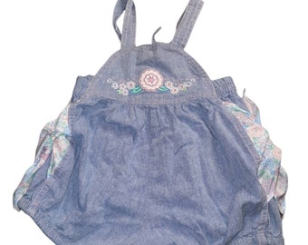 Vintage Toddler Baby Overalls