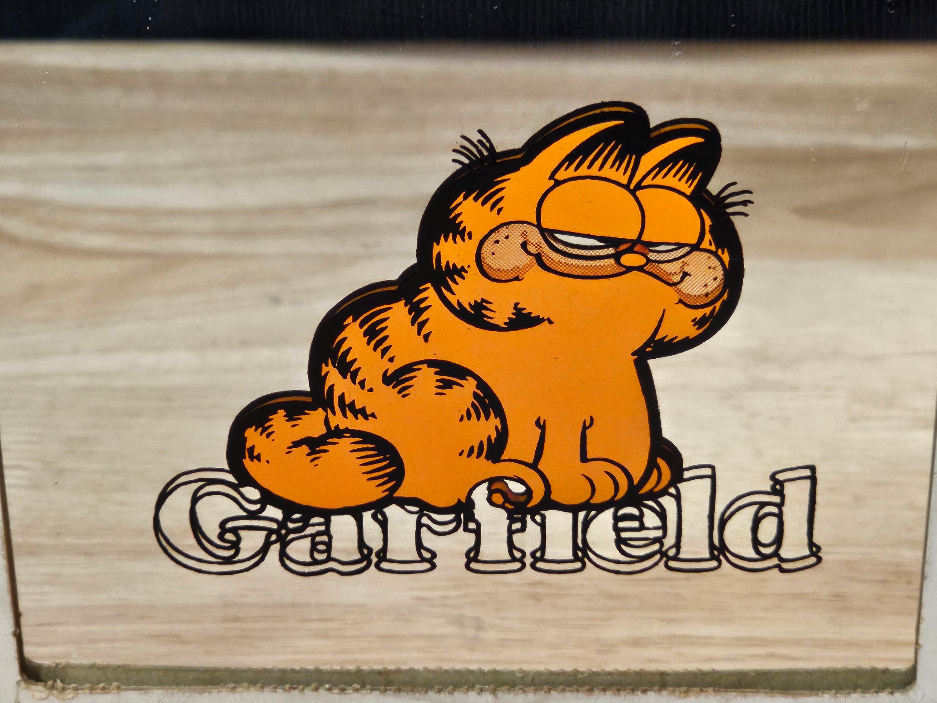 Vintage 80's Garfield Carnival Fair Mirror Prize - Etsy