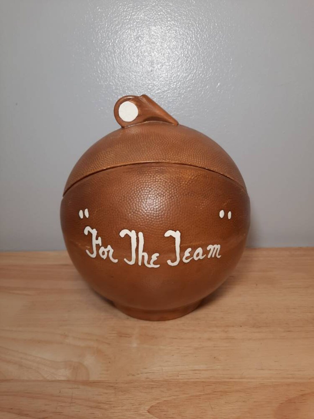 Vintage Basketball Cookie Jar Etsy