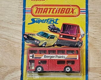Vintage Matchbox No 5 London Bus W/ Original Box - BP Longlife - Etsy