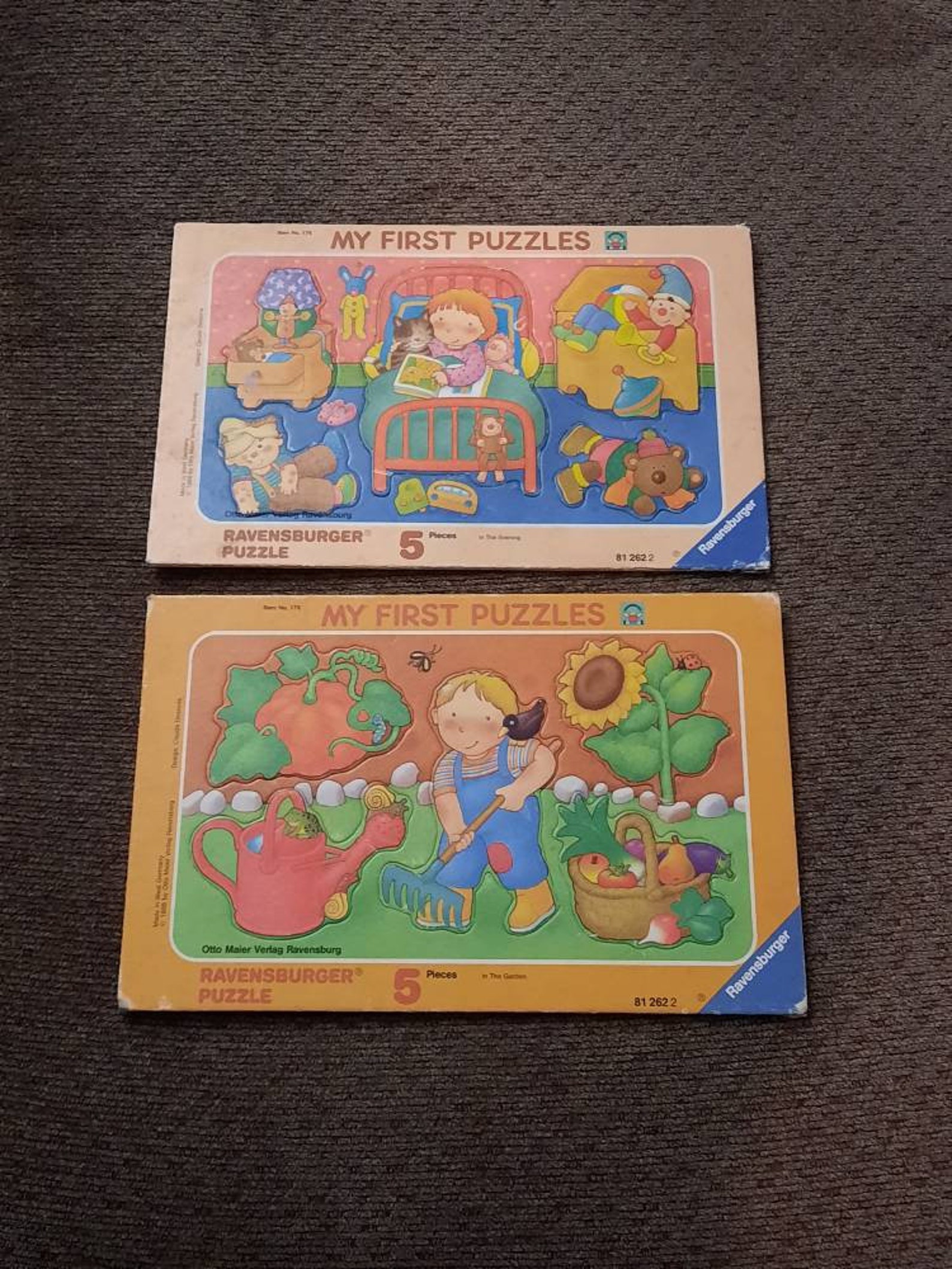 Vintage Ravensburger Puzzles Etsy