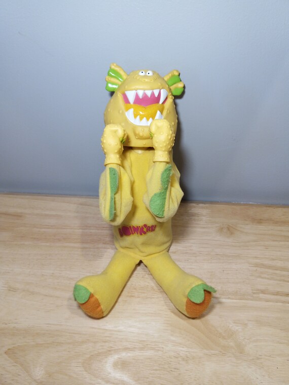 Boink'rs! - R. Rowdy Red - Marionnette Monstre Boxeur - Animal Fair, Inc. 1987