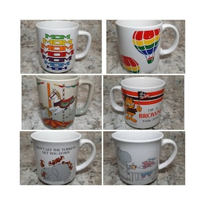 Vintage Coffee Mugs