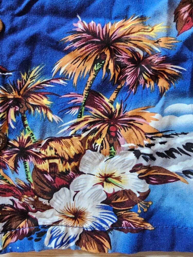 Vintage Hilo Hattie Hawaiian Original Toddler 18mo Hawaiian
