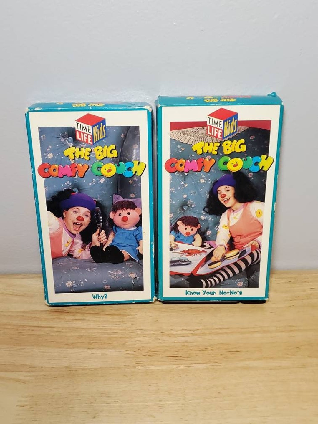 The Big Comfy Couch VHS Tapes Etsy