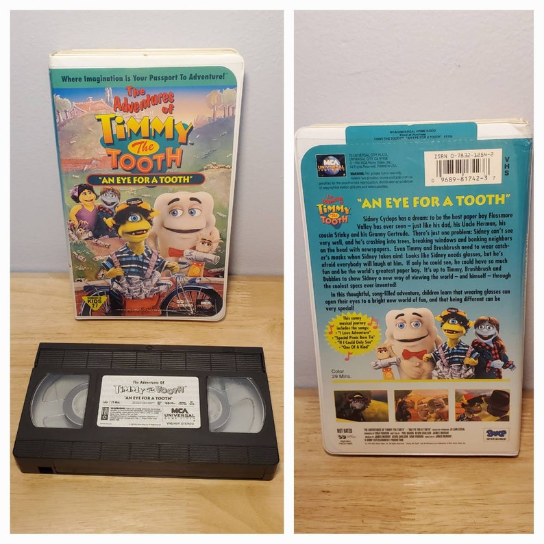 Vintage Timmy the Tooth VHS Lot - Etsy