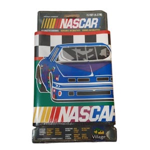 Vintage 90's Nascar Racing 15ft Decorative Borders Wallpaper New In Package