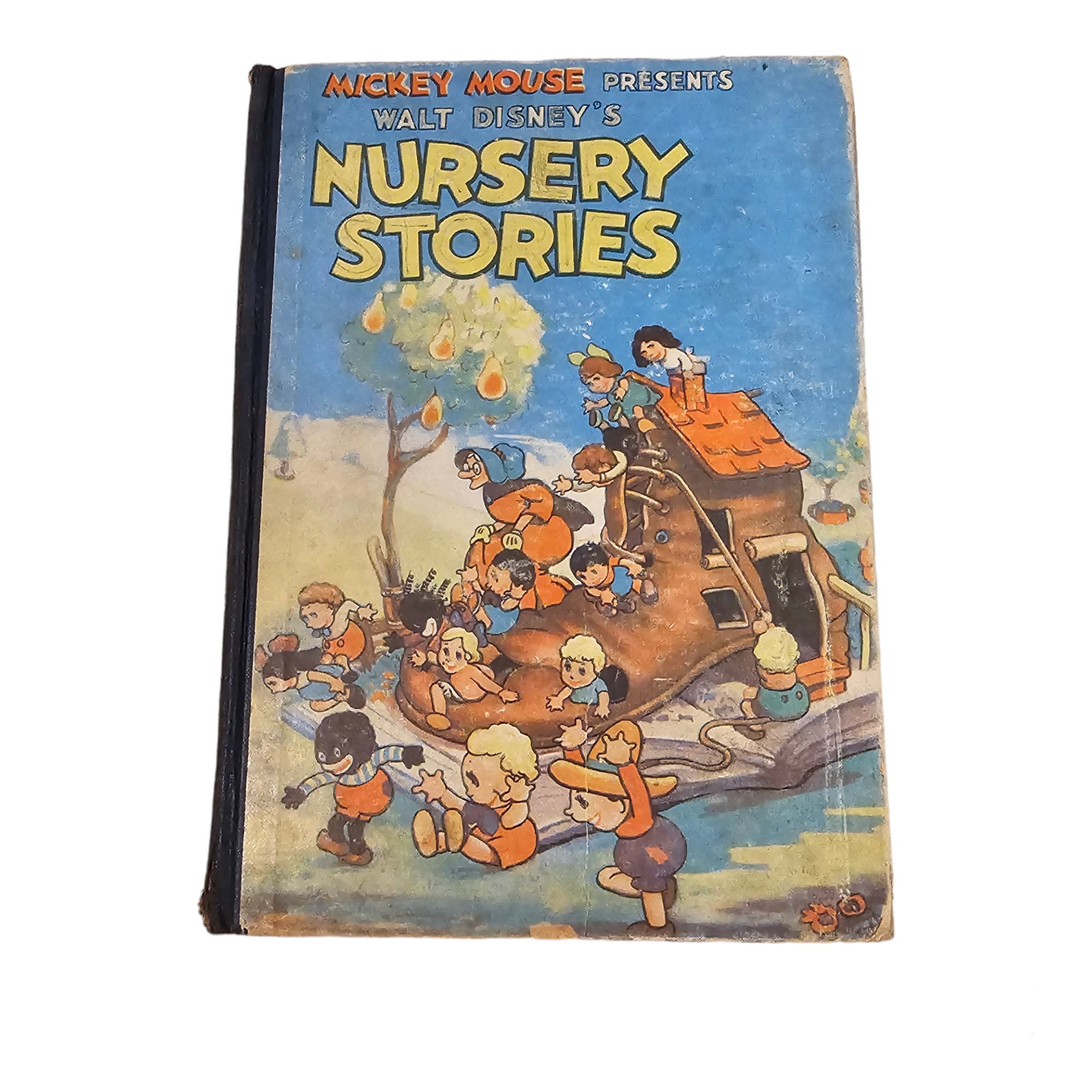 キッズ・ファミリー Disney Original ENGLISH Story &Music Vintage 1937 Mickey Mouse Presents Walt Disney's Nursery Stories