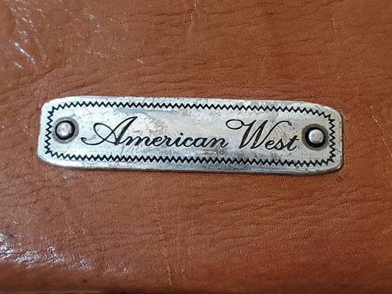 Vintage American West Leather Purse - image 5