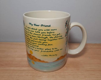 Vintage Papel Friendship Coffee Mug