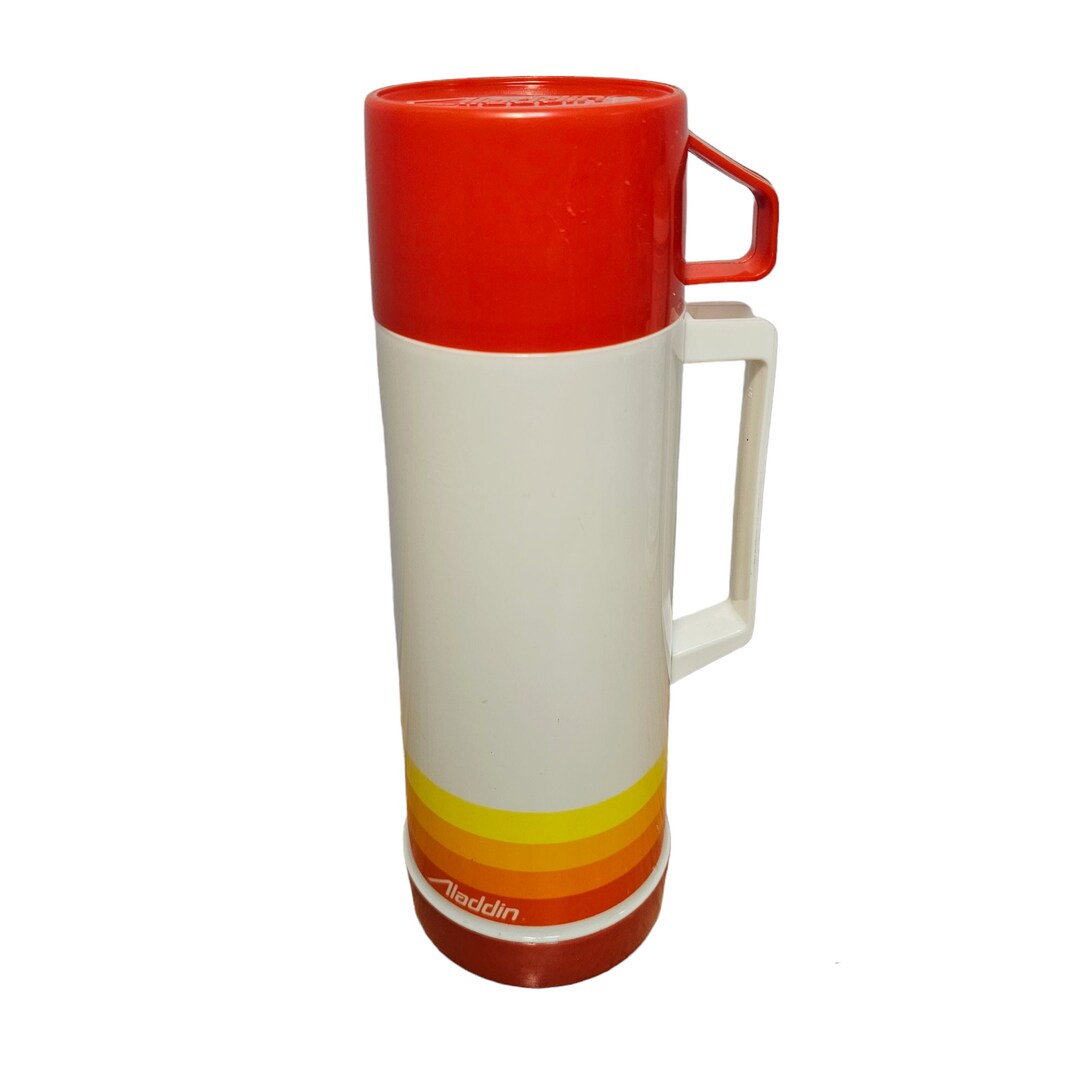 Vintage 80's Aladdin Pint Thermos Etsy