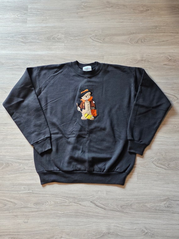 Vintage 90's Halloween Medium Sweatshirt - image 2