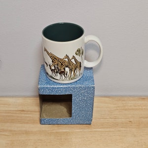 Vintage Hallmark Safari Ceramic Coffee Mug
