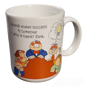 Vintage Hallmark Smile Mugs Coffee Mug