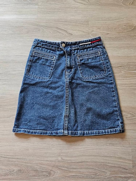 Tommy hilfiger 2024 denim skirt vintage