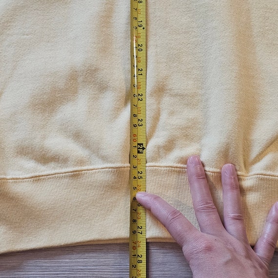 Vintage 90's Grannycore Colorado Pale Yellow Adul… - image 6