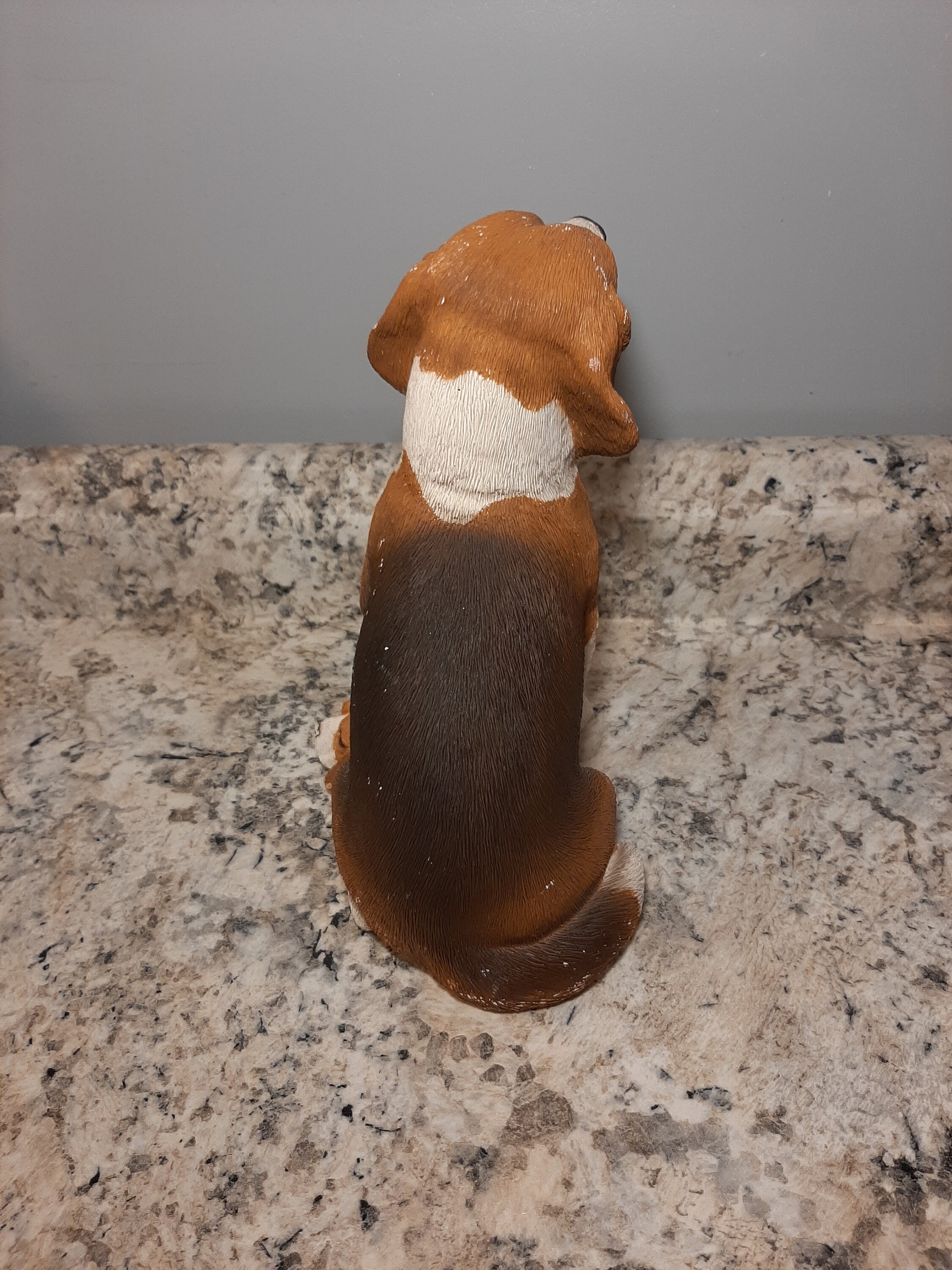 Vintage 1993 Sandra Brue Beagle Dog & Puppy Sandicast 8