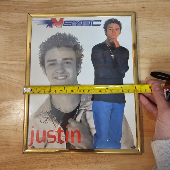 Vintage Funky Nsync Justin Timberlake Framed 8x10 Photo - Etsy