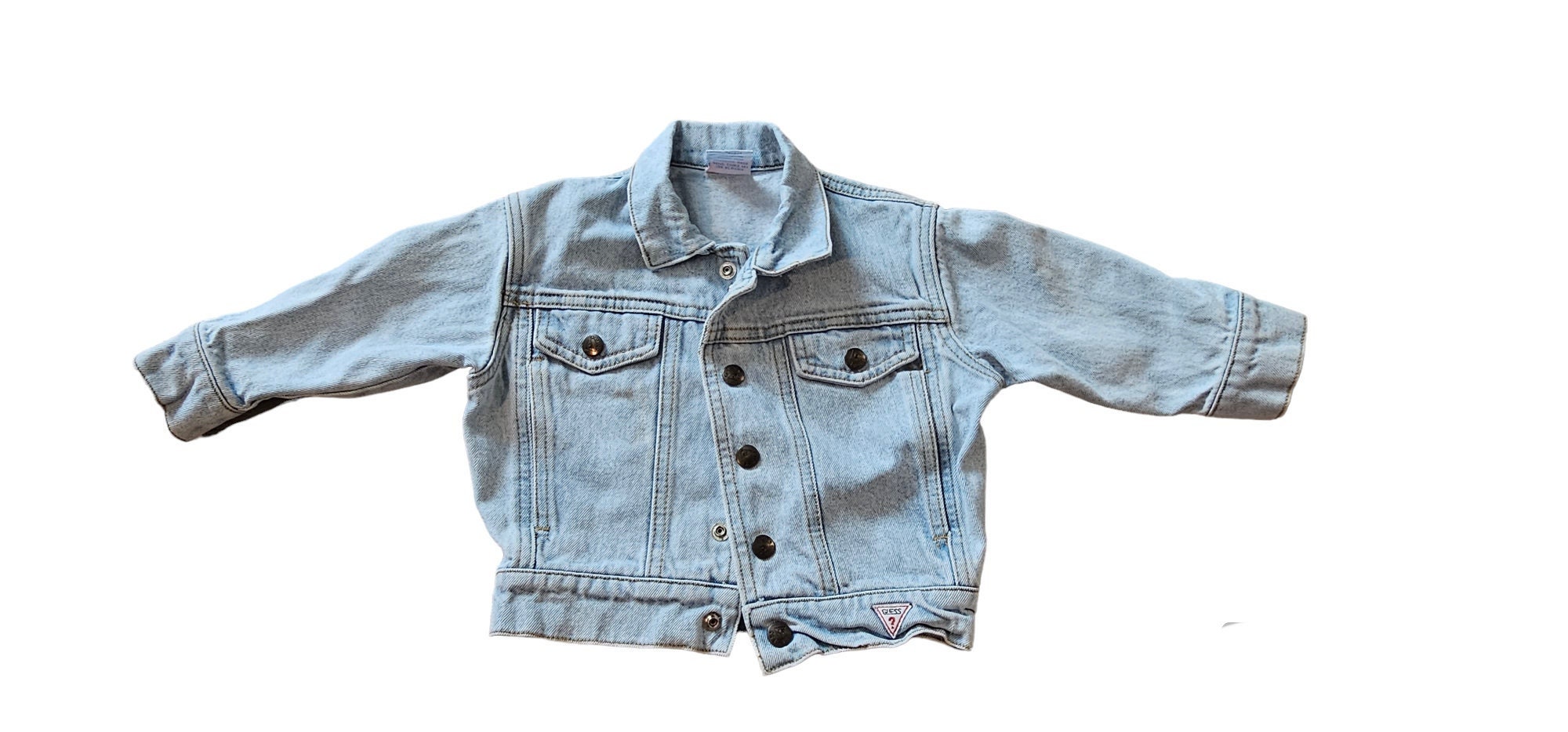 Vintage Baby Guess 6-12mo Jean Jacket - Etsy