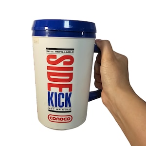 Vintage Aladdin Conoco Side Kick 34oz Insulated Travel Mug With Lid - Etsy