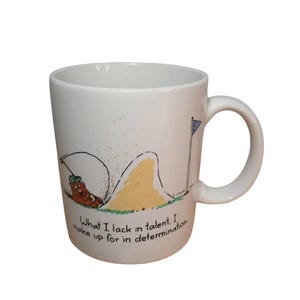 Vintage 1987 Shoebox Greetings Hallmark Golf Coffee Mug