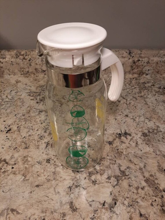 Kitchen Storage Kitchen & Dining Pyrex Lemon Pitcher Jars & Containers ...