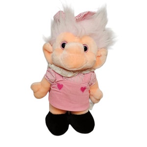 Vintage 1992 Chosun Trolio Troll 12&quot; Plush
