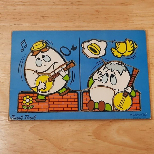 Humpty Dumpty Puzzle Etsy