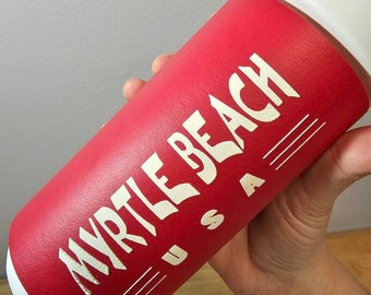 Vintage Myrtle Beach Water Bottle