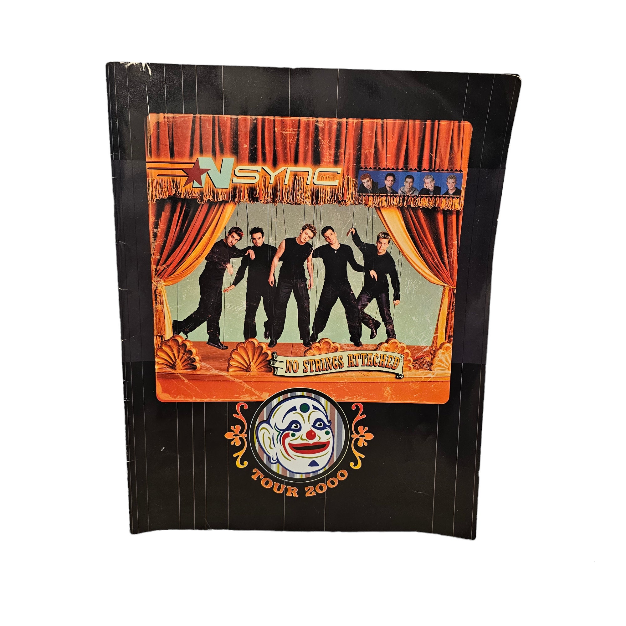 Vintage 2000 Nsync No Strings Attached Concert Program Book - Etsy